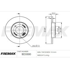 DISCO FREIO DT SLD S/CUB GOL/SAV-84/92