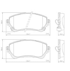 PAST FREIO DT PRIUS/RAV4 - 05/15