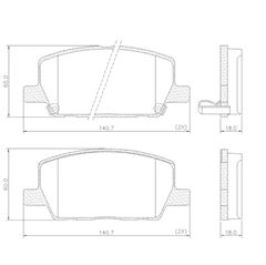 PAST FREIO DT TRACKER 1.4 TURBO 16V-17/.