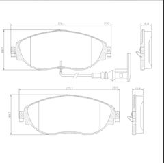 PAST FREIO DT TIGUAN/PASSAT-15/21
