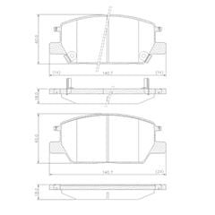 PAST FREIO DT EQUINOX LT ARO18-17/...