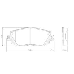 PAST FREIO DT COROLLA CROSS/RAV4 21/...