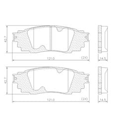 PAST FREIO TS RAV4 2.5-19/..