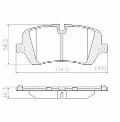 PAST FREIO TS LAND ROVER DISCORY 09/16
