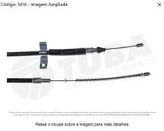 CABO FREIO TS SAVEIRO G5 09/... LD