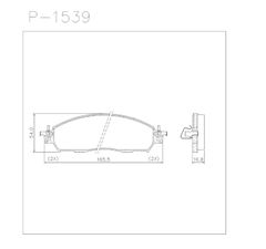 PAST FREIO DT FRONTIER 2.3 4X2/4X4 17/..