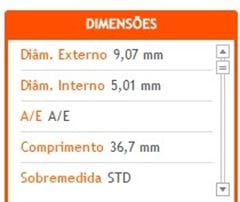 GUIA VAL C3 1.2L 12V 16/21 5MM A/E