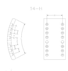 JG LONA DE FREIO TS MB-709 914 LO812-88/