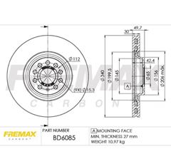 DISCO FREIO DT VENT TIGUAN 2.0 16V 16/19