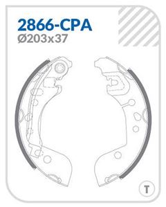 SAPATA FREIO FASTBACK/PULSE 22/...