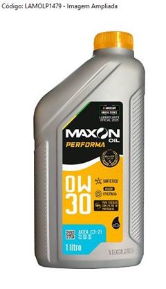 OLEO LUB 0W30 PERFORMA - ACEA C3-21