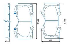 PAST FREIO DT HILUX/SW4/PRAD-02/...