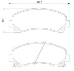 PAST FREIO DT S10/TRAILBLAZER-12/..