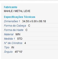 VALV ADM FOX/GOL/POLO 1.4/1.6 8V EA111