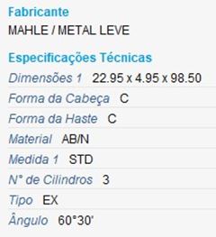 VALV ESCAP KA/KA+ 1.0L 12V DOHC L3 14/