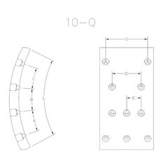 JG LONA FREIO AGRALE 3.8/4.8 12/...