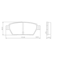 PAST FREIO TS FORD FUSION-06/13