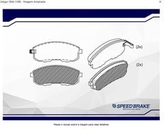 PAST FREIO DT FORD FIESTA/KA-95/10
