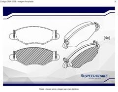 PAST FREIO DT PEUG 206/207-00/15