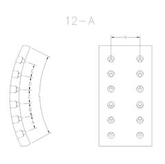 JG LONA FREIO DT STRA-450 VW-14210-88/91