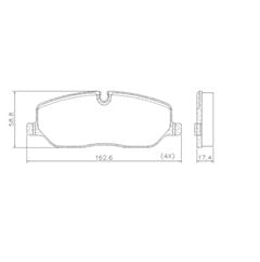 PAST FREIO DT RANG/LAND ROV/BMW Z3-04/..